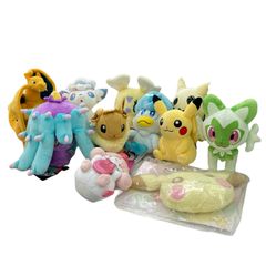 186001 현상품 Pokemon 포켓몬 포켓몬 센터 봉제인형 태그 첨부 다수 11점 정리 판매