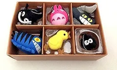 ジブリ美術館限定 ムゼオ ミニコレクションセット キーチェーン キーホルダー(となりのトトロ)