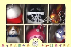 ジブリ美術館限定 ジブリの森のえいが ミニコレクションセット キーホルダー(となりのトトロ、ちゅうずもう、パン種とタマゴ姫、コロの大さんぽ)