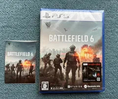 新品未開封 PS5 Battlefield 6（バトルフィールド6）【予約特典】DLC「トゥームストーンパック」 同梱