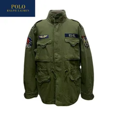 現行品　美品　ポロラルフローレン　ミリタリージャケット　ワッペン　オリーブ　M 2025年最新】POLO RALPH LAUREN メンズ ミリタリージャケットの人気