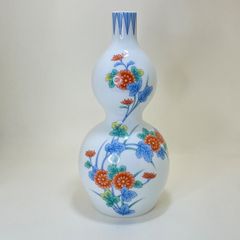 山崎光洋 花瓶 京焼 清水焼 光洋窯 - メルカリ