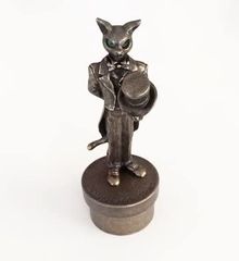 ジブリ 猫の恩返し バロン ブロンズ 小物入れ ピンバッジ4種セット