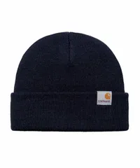 【ムラスポ公式】新品 Carhartt/カーハート ビーニー ニット帽 ダブル STRATUS HAT LOW I025741