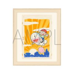 複製原画 新オバケのQ太郎 初日の出をみよう シリアル一桁 藤子