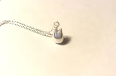 ジブリ美術館 シルバー ネックレス 三つ葉(大) となりのトトロ