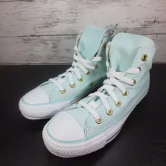 CONVERSE ALLSTAR earth music&ecol コンバース オールスター アース ミュージック&エコロジー 17 ハイ ミント 23.0cm レディース スニーカー ライトブルー ミント 水色 1CK705 L09624