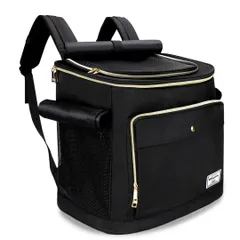 新品 WinSun ペットキャリーバッグ バッグ リュック 犬キャリーバッグ 猫キャリーバッグ リュック 折りたたみ 中/大型猫 小型犬 3way仕様 通気性、安定性 引っかきや噛み傷に強い 旅行/通院/散歩/電車移動/避難用 (マット、飛び出し防止リード付き