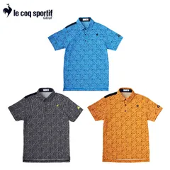 ルコック ゴルフ LG5SHS19M 接触冷感 半袖 シャツ