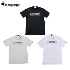 ルコック ゴルフ LG5SHS55M モックネック 半袖 シャツ