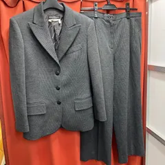 Salvatore Ferragamo サルヴァトーレフェラガモ　セットアップ　ジャケット　ダブル　グレー系