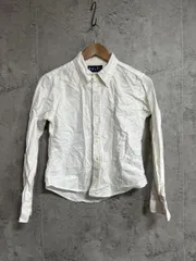 Ralph Ralph Lauren ラルフローレン 長袖 ワンポイント刺繍 シャツ size6/白 ■◇ レディース