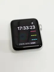 Apple Watch Series 3/GPS/38mm/A1858/シルバー〈MTEY2J/A〉