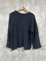 FREAK'S STORE 総柄 ニット セーター sizeF/紺 ◆■ レディース