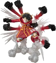 【新品】　フィギュアーツZERO ONE PIECE ［超激戦］モンキー・D・ルフィ -ゴムゴムの鷹銃乱打- 塗装済み完成品フィギュア