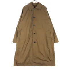 UNIQLO ユニクロ 長袖 ステンカラーコート S ブラウン レディース 古着