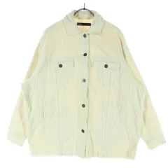 ZARA ザラ 長袖 コーデュロイジャケット S アイボリー レディース 古着