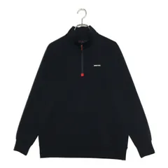 新品未使用 BRIEFING ハーフジップ長袖ウェア ブラック クーポン対象外】 ブリーフィング(BRIEFING) ゴルフウェア 長袖