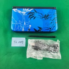 ◇TK047【限定モデル】Nintendo 3DSLL ポケットモンスター Xパック ゼルネアスイベルタル ブルー  本体 コード付き 任天堂 ニンテンドー DS 3DS  ポケモン ポケットモンスター コラボ商品 限定カラー オリジナルデザイン
