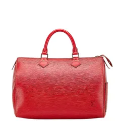 ルイ ヴィトン エピ スピーディ30 ハンドバッグ ミニボストンバッグ M43007 カスティリアンレッド レザー レディース LOUIS VUITTON【1-0207454】
