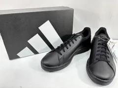 s25t-0926y【中古】【未使用】adidas ADVANCOURT BASE U　アディダス　アドバンコート　ベース　スニーカー　GW9284　27.5