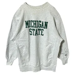 ミシガン州 リバースウィーブ チャンピオン グレー トレーナー 3XL 90s
