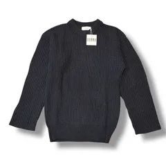 Graphpaper Mongolian Bady Camel Crew Neck Knit モンゴリアン バディ キャメル クルー ニット セーター グラフペーパー GPW16-LKT02 ネイビー 1  1627M3のサムネイル