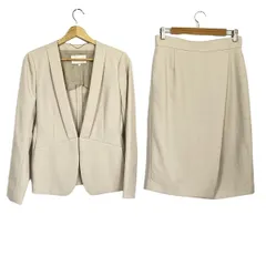 BEIGE(ベイジ) スカートスーツ レディース美品  - グレーベージュ