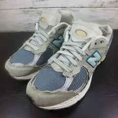 NEWBALANCE M2002R ニューバランス エム2002アール 23.5cm グレー ブルー 青 M2002RDD L09822