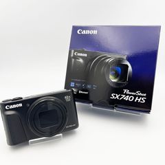 Canon PowerShot SX740 HS ブラック 更にバッテリー2個 - メルカリ