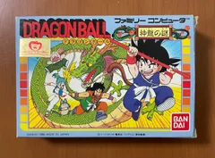 BANDAI ドラゴンボール 神龍の謎  箱説ハガキ付き　ファミコンソフト