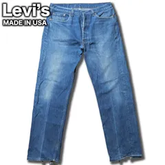 Levi's 501 USA 80s　W38 (実寸約w35) L30 【美品】 80s USA製 Levi'sリーバイス 501 デニムパンツ w35 - Sixpacjoe Web Shop