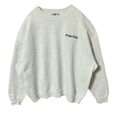 2XL Lee グレー トレーナー ワンポイント メイドインUSA スウェット メンズ 古着 長袖