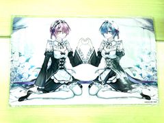 リゼロ プレイマット レム ラム エミリア デスクマット - メルカリ