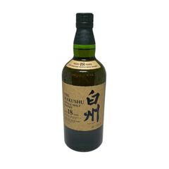 未開栓】サントリー 白州 18年 シングルモルトウイスキー 700ml 箱付き