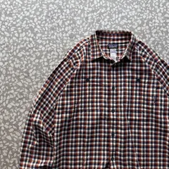 patagonia / ORGANIC COTTON check shirt パタゴニア　オーガニックコットン　チェックシャツ　アメカジ　ネルシャツ　オールシーズン◎