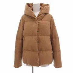 B&Y ユナイテッドアローズ BEAUTY&YOUTH ビューティー&ユース ダウンジャケット フード ショート丈 M キャメル /UO ■GY39のサムネイル