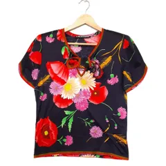 c13 B LEONARD　レオナール　半袖　カットソー　LL トップス c13 B LEONARD レオナール 半袖 カットソー LL トップス カットソー