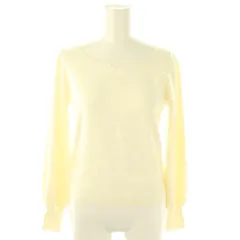 プロポーション ボディドレッシング PROPORTION BODY DRESSING ハートカット総針ニット セーター プルオーバー S アイボリー /CX ■OS