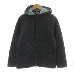 ラベンハム LAVENHAM ジャケット キルティング アウター フーディー  38 ネイビー LVH-16-BP /NQのサムネイル