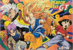 【希少】ドラゴンボールGT 完成品 ジグソーパズル 悟空 ビンテージ 鳥山明 未使用 ドラゴンボール Z GT ジグソーパズル 孫悟空 鳥山明