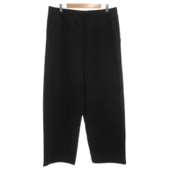 ユニクロ UNIQLO シー C スウェットワイドパンツ イージー XL 黒 ブラック 341-473715 /GV