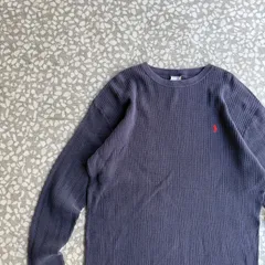 Polo by Ralph Lauren / thermal ls ポロバイラルフローレン　サーマルTシャツ　プレーン　ユニセックス　カジュアル　アメカジ　US古着