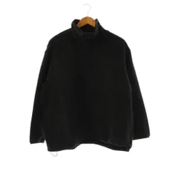 グラフペーパー Graphpaper GM223-30222 Boa Anorak Blouson ジャケット ブルゾン プルオーバー ハーフジップ アルパカ混 1 ブラック /ES ■OSのサムネイル