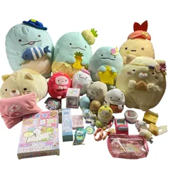 ★ すみっコぐらし グッズ  36点 まとめ商品 ぬいぐるみ てのりぬいぐるみ アイテム フィギュア など 3.35kg