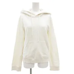 エムエムシックス メゾンマルジェラ MM6 Maison Margiela プルオーバーパーカー スウェット フーディー 裏毛 S 白 ホワイト S32GU0095 /GV