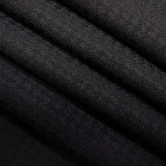 【みんと様専用】ポリ100％ 格子柄 ブラックフォーマル 4m×3セット 黒