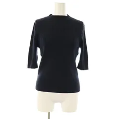 ユナイテッドアローズ UNITED ARROWS ニット カットソー 半袖 紺 /HK