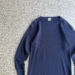 Greatland / usa製 thermal ls T-shirt アメリカ製　サーマルTシャツ　プレーン　無地　ゆるかわ　ノームコア　シンプルイズベスト