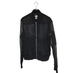 MSGM エムエスジーエム MA-1 ブルゾン ボンバー ジャケット 2240MH23Y 46 ブラック メンズ